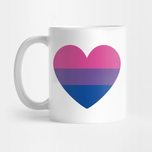 Bisexual Pride Heart Mug